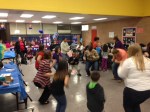 Eastside's Multi-Cultural Literacy Night offered an opportunity to dance to German music.